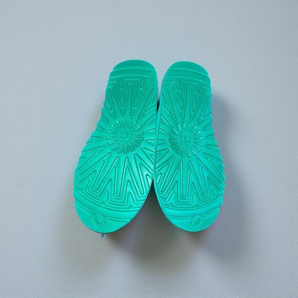 UGG Women’s Neumel Chukka Boots Size 7 – Green Suede Lace-Up Ankle Boot NWOB - Picture 3 of 10